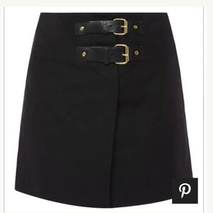 Isabel Marant double buckle mini skirt